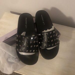 Madden Girl Flashh spiked sandal